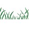 Medium Grass Wall Stencil | 2572 by Designer Stencils | Reusable Art Craft Stencils for Painting |